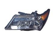 Replacement Depo 327 1102L USH2 Driver Side Headlight For 07 09 Acura MDX