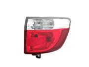 Replacement TYC 11 6425 00 1 Passenger Side Tail Light For 11 13 Dodge Durango