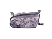 Replacement Vision TY10086A1L Driver Side Headlight For 01 02 Toyota Corolla