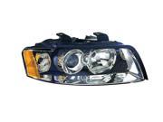 Replacement TYC 20 6475 00 1 Passenger Headlight For Audi 02 04 05 S4 98 05 A4