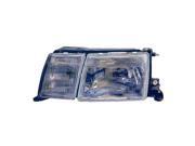 Replacement Depo 312 1106L ASF Driver Side Headlight For 90 92 Lexus LS400