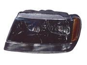 Replacement Vision JP10082B1L Driver Headlight For 02 03 Jeep Grand Cherokee