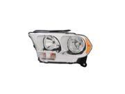 Replacement TYC 20 9204 00 1 Driver Side Headlight For 11 12 Dodge Durango