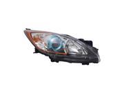 Replacement TYC 20 9086 90 1 Driver Side Headlight For 2012 Mazda 3 BFD1510L0D