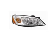 Replacement Vision PT10086A1R Passenger Side Headlight For 05 09 Pontiac G6