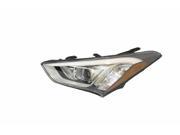 Replacement TYC 20 9438 00 Driver Side Headlight For 07 15 Hyundai Santa Fe