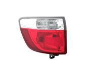 Replacement TYC 11 6426 00 1 Driver Side Tail Light For 11 13 Dodge Durango