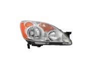 Replacement TYC 20 6665 01 1 Passenger Side Headlight For 05 11 Honda CR V
