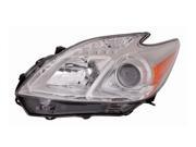 Replacement TYC 20 9092 90 1 Driver Side Headlight For 12 15 Toyota Prius