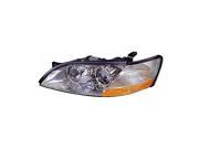 Replacement Depo 312 1178L AS1 Driver Side Headlight For 92 98 Lexus ES300
