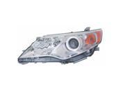 Replacement TYC 20 9222 00 1 Driver Side Headlight For 2012 Toyota Camry