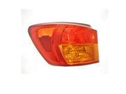 Replacement Depo 324 1901L USN Left Tail Light For Lexus 06 08 IS350 06 08 IS250