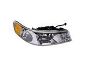 Replacement Vision LN10081A1R Passenger Headlight For 98 02 Lincoln Town Car