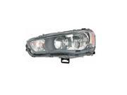 Replacement Depo 314 1144L AF2 Driver Headlight For 07 15 Mitsubishi Outlander
