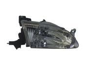 Replacement Vision TY10085A1L Driver Side Headlight For 98 00 Toyota Corolla