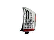Replacement Depo 312 19A2R WF Passenger Side Tail Light For 10 11 Toyota Prius