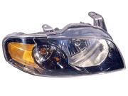 Replacement Vision NS10091B1R Passenger Side Headlight For 04 05 Nissan Sentra