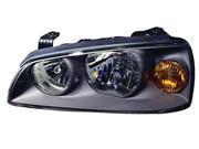 Replacement Vision HN10084A1L Driver Side Headlight For 04 06 Hyundai Elantra