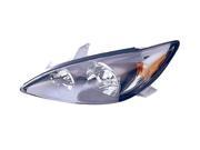 Replacement Vision TY10087B1L Driver Side Headlight For 02 04 Toyota Camry