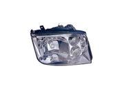 Replacement Vision VW10081A1R Passenger Headlight For 99 15 Volkswagen Jetta