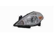 Replacement Depo 315 1165L AF Driver Side Headlight For 07 10 Nissan Versa
