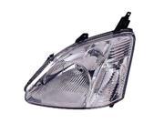 Replacement Vision HD10094A3L Driver Side Headlight For 02 03 Honda Civic