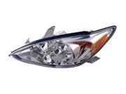 Replacement Vision TY10087A1L Driver Side Headlight For 02 06 Toyota Camry