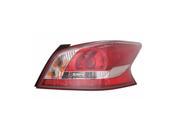 Replacement Depo 315 1977R AF Passenger Side Tail Light For 2013 Nissan Altima