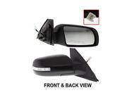 Replacement Depo 315 5415R3EBH Right Black Power Mirror For 08 13 Nissan Altima
