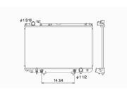 Replacement Depo 324-56001-030 Radiator For 93-97 Lexus GS300 1640046270 Replacement Depo 324-56001-030 Radiator For 93-97 Lexus GS300 1640046270