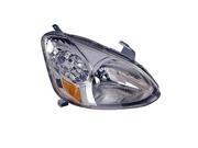 Replacement TYC 20-6437-00-1 Passenger Side Headlight For 03-05 Toyota Echo Replacement TYC 20-6437-00-1 Passenger Side Headlight For 03-05 Toyota Echo