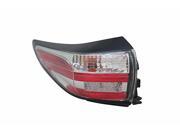 Replacement TYC 11-6772-00-9 Driver Side Tail Light For 2015 Nissan Murano Replacement TYC 11-6772-00-9 Driver Side Tail Light For 2015 Nissan Murano