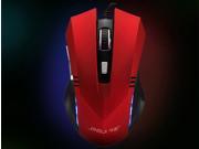 2000DPI 6D JinGui G510 Molten Gaming Mouse 6 Buttons for MMO WOW CS CF LOL FPS Mice RED