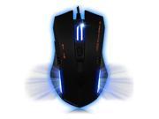 7D 2400DPI WFIRST TIENS 6 Buttons Gaming Usb Mouse for CF WOW RAZER CS