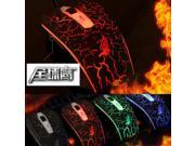 8D 2600DPI Technology Earth Eagle Molten Gaming Mouse 7 Buttons MMO RAZER CS WOW