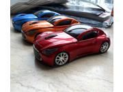 NEW 1600DPI Infiniti 3D Sport Car Mouse Shape Wireless Mouse Usb Mouse for Laptop PC in Orange