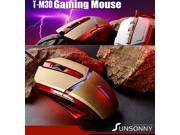 2014 NEW 6D SunSonny T M30 Iron Man 6 Buttons X3 Optical Usb Gaming Mouse Mice for Razer WOW CS CF FPS LOL Gamer