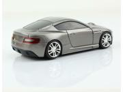 E 3lue 2.4GHz Cordless 3D 1600DPI Aston Martin Sport Racing Car Shape USB Optical Wireless Gaming Mouse Grey