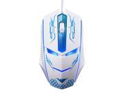 RAJFOO The Terminator 1600DPI 6D Optical Wired Usb Gaming Mouse for Gamer PC Laptop Home Office User Ergonomic Design Comfortable Matte Finish Cool LEDs