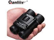 Phenix QANLIIY 20X22 Pocket Size Mini Portable HD Zoom Green Optic Lens Binoculars Telescope Matte Rubber
