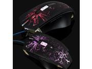 Weyes LT 036 9D 2800DPI 7 Buttons Optical Usb Wired Gaming Mouse for LOL WOW CS CF MMO Black