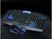 CityForm 8100 Ergonomic Gaming Keyboard 2.4GHz Cordless Gamer Gaming Mouse Set