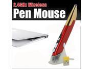 2.4GHz PR 06 Wireless Optical Usb Pen Mouse PC Laptop Drawing Teaching Presentation