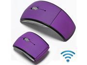 2.4GHz Wireless Arc Foldable Folding Optical Usb Cordless Mouse for Laptop PC