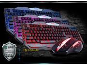 Delog Molten Backlit Multimedia Gaming Keyboard 2400DPI Usb Gamer Mouse Set