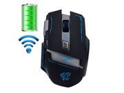 2.4G Wireless Rechargeable 2400DPI 6 Buttons Optical Usb Ergonomic Gaming Mouse
