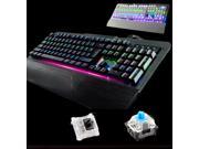 RuYiNiao K 26 Ergonomic Backlit Usb Wired Gaming Mechanical Keyboard with Blue Switch 4 Colors Available