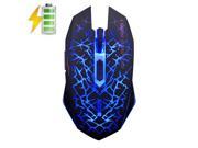 UrChoiceLtd® 2016 AZZOR M6 2.4GHz 2400DPI Rechargeable 6 Buttons Wireless Mouse Lithium Batteries Luminous Mute Fluoresce Wrangler illuminated Usb Gaming Mouse