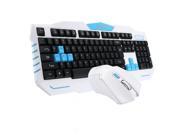 2016 Delog V90 Multimedia Ergonomic Usb Gaming Keyboard 2.4GHz 1000 1600DPI 6 Buttons Usb Wireless Gaming Mouse Set