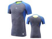 UrChoiceLtd® 2017 Mens Body Compression Short Sleeve Shirt Baselayer Top Skins Sport Training Fitness Short Sleeve T Shirt